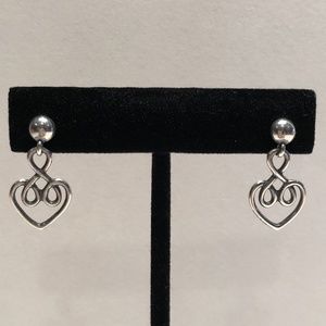 James Avery Jewelry - JAMES AVERY | Scrolled Heart Earrings James Avery Jewelry - JAMES AVERY | Scrolled Heart Earrings